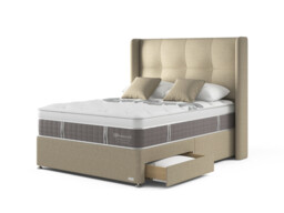 Sealy Exquisite Platinum Extravagance Divan Set on Glides - thumbnail 2