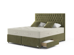 Hypnos Luxurious Earth 04 Divan Bed Set On Glides - thumbnail 2