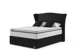 iGel NanoTech 4000i Plushtop Divan Bed Set on Glides - thumbnail 2