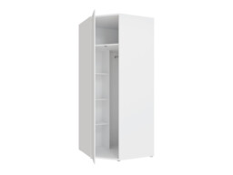 Emille 1 Door Hinged Corner Wardrobe - thumbnail 2