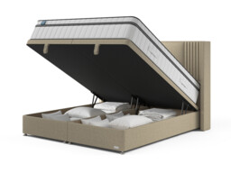 iGel NanoTech 5000i Plushtop Divan Bed Set on Glides - thumbnail 3