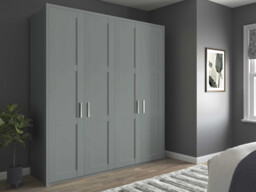 Alster 4 Door Hinged Wardrobe