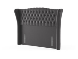 Staples & Co Belgravia Buttoned Floorstanding Headboard - thumbnail 3