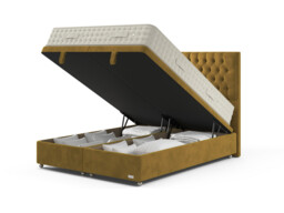 Hypnos Luxurious Earth 04 Divan Bed Set On Castors - thumbnail 3