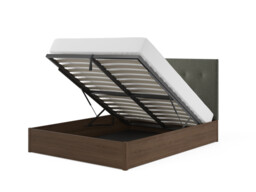 Corrigan Buttoned Ottoman Bed Frame - thumbnail 3