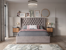 Orianna Upholstered Ottoman Bed Frame - thumbnail 3