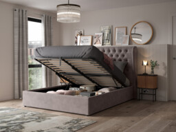 Orianna Upholstered Ottoman Bed Frame - thumbnail 2