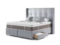Sealy Exquisite Platinum Renaissance Divan Bed Set on Castors - thumbnail 2