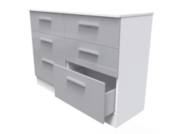 Latina 3 Drawer Bedside Cabinet - thumbnail 3