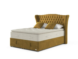 Hypnos Luxurious Earth 03 Divan Bed Set On Glides - thumbnail 2