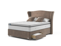 iGel NanoTech 4000i Plushtop Divan Bed Set on Castors - thumbnail 2