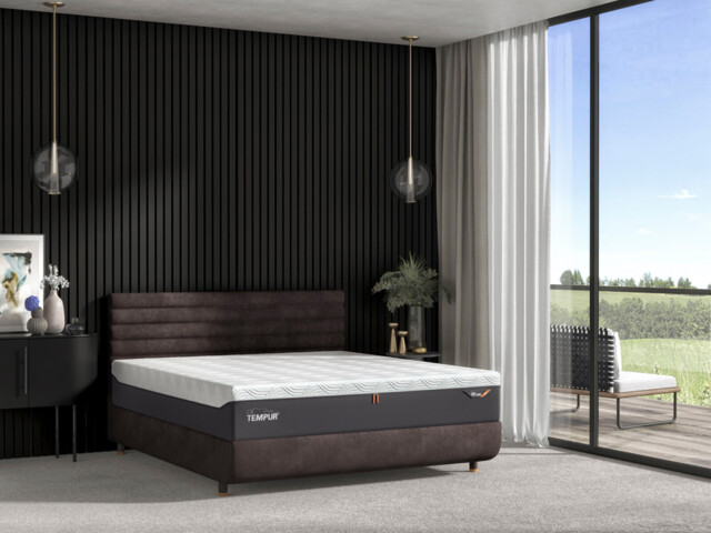 Tempur Arc™ Vectra Ottoman Upholstered Bed Frame - image 1
