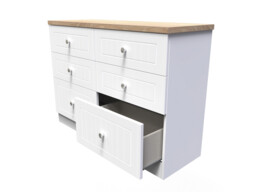 Andria 6 Drawer Wide Chest - thumbnail 3