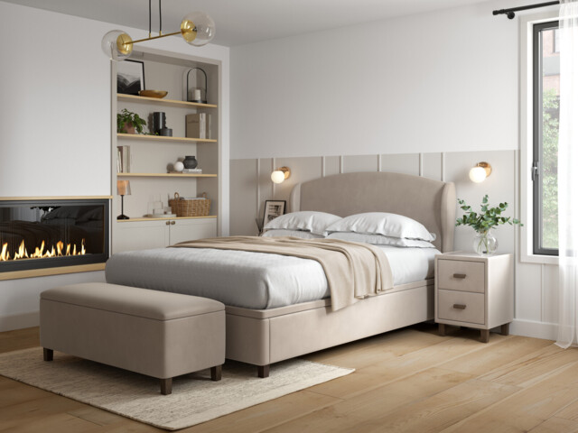 Snooze Sunset Ottoman Bed Frame - image 1