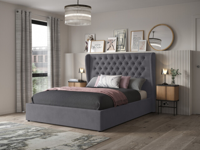 Orianna Upholstered Ottoman Bed Frame - image 1