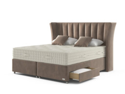 Hypnos Luxurious Earth 05 Divan Bed Set On Castors - thumbnail 2