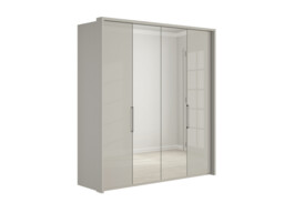 Sicily 4 Door Bi-Fold Wardrobe - thumbnail 2