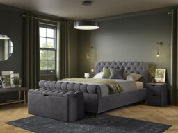 Penelope Upholstered Ottoman Bed Frame - thumbnail 1