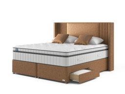 iGel NanoTech 5000i Plushtop Divan Bed Set on Glides - thumbnail 2