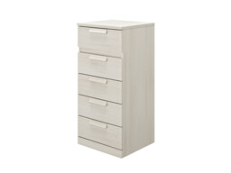 Bergen 5 Drawer Narrow Chest of Drawers - thumbnail 2