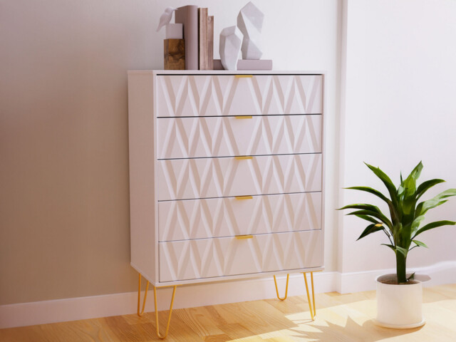 Bexley 5 Drawer Wide Chest of Drawers - image 1