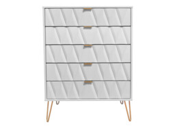 Bexley 5 Drawer Wide Chest of Drawers - thumbnail 2