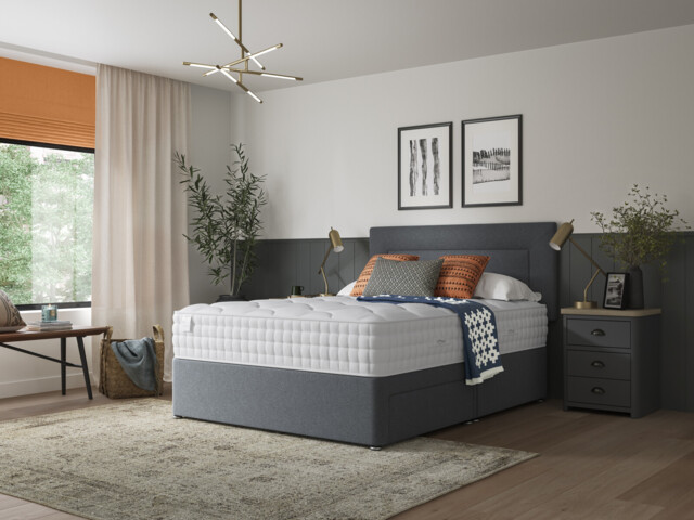 Slumberland Naturals Premium Wool Divan Bed Set - image 1