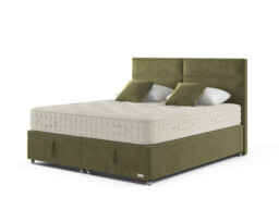 Hypnos Luxurious Earth 02 Divan Bed Set On Castors - thumbnail 2