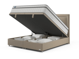 iGel NanoTech 6000i Plushtop Divan Bed Set on Castors - thumbnail 3