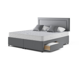 Simply Rolled Foam Divan Bed Set - thumbnail 2