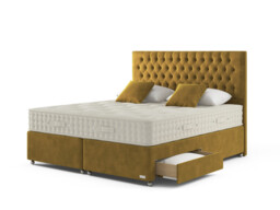 Hypnos Luxurious Earth 04 Divan Bed Set On Glides - thumbnail 2