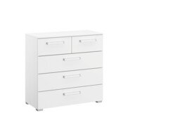 Lazio 3 + 2 Drawer Chest Of Drawers - thumbnail 1