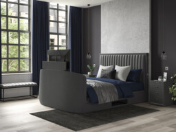 Aura Ottoman TV Bed Frame With Dolby Atmos Surround Sound - thumbnail 2