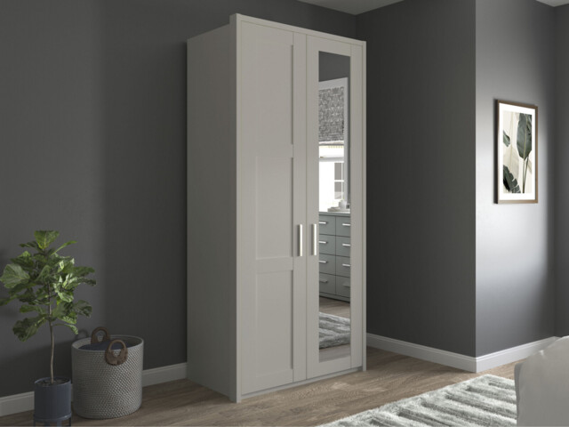 Alster 2 Door Hinged Wardrobe - image 1