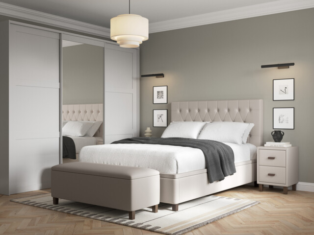 Snooze Lunar Ottoman Bed Frame - image 1