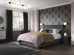 Bella Upholstered Ottoman Bed Frame - thumbnail 1