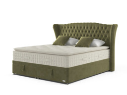 Hypnos Luxurious Earth 03 Divan Bed Set On Glides - thumbnail 2