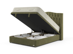 Hypnos Luxurious Earth 01 Divan Bed Set On Glides - thumbnail 3