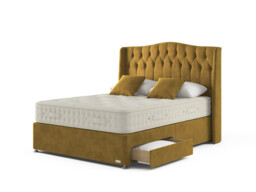 Hypnos Luxurious Earth 01 Divan Bed Set On Glides - thumbnail 2