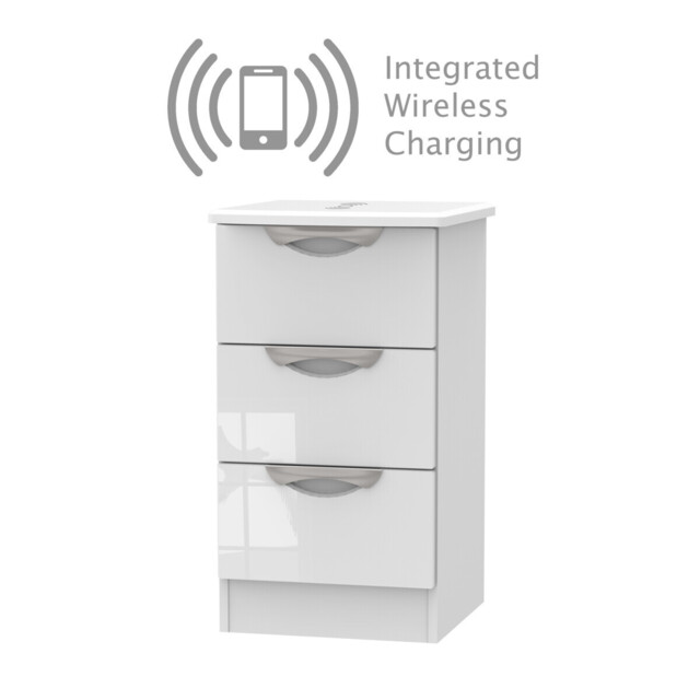 Merton Wireless Charging Bedside Table - image 1