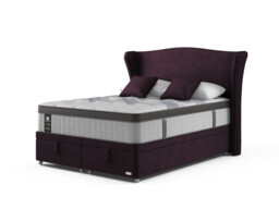 Sealy Orwell Posturepedic Divan Bed Set On Castors - thumbnail 2