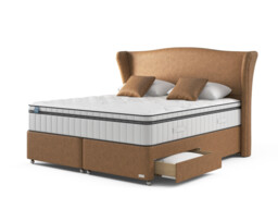 iGel NanoTech 4000i Plushtop Divan Bed Set on Castors - thumbnail 2