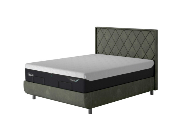 Tempur Arc™ Quilted Upholstered Ottoman Bed Frame - image 1