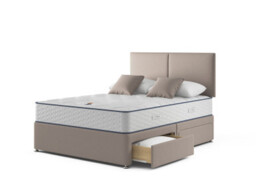 Slumberland Duo 1400 2-in-1 Divan Bed Set On Glides - thumbnail 3