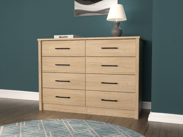 Oxdale 4+4 Drawer Chest Of Drawers - image 1