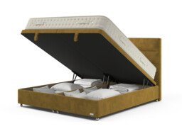 Hypnos Luxurious Earth 02 Divan Bed Set On Castors - thumbnail 3