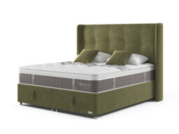 Sealy Exquisite Platinum Renaissance Divan Bed Set on Castors - thumbnail 2