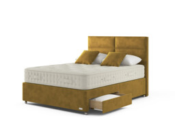 Hypnos Luxurious Earth 02 Divan Bed Set On Castors - thumbnail 2