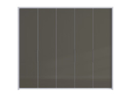 Sicily 5 Door Bi-Fold Wardrobe - thumbnail 3