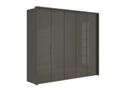 Sicily 5 Door Bi-Fold Wardrobe - thumbnail 2